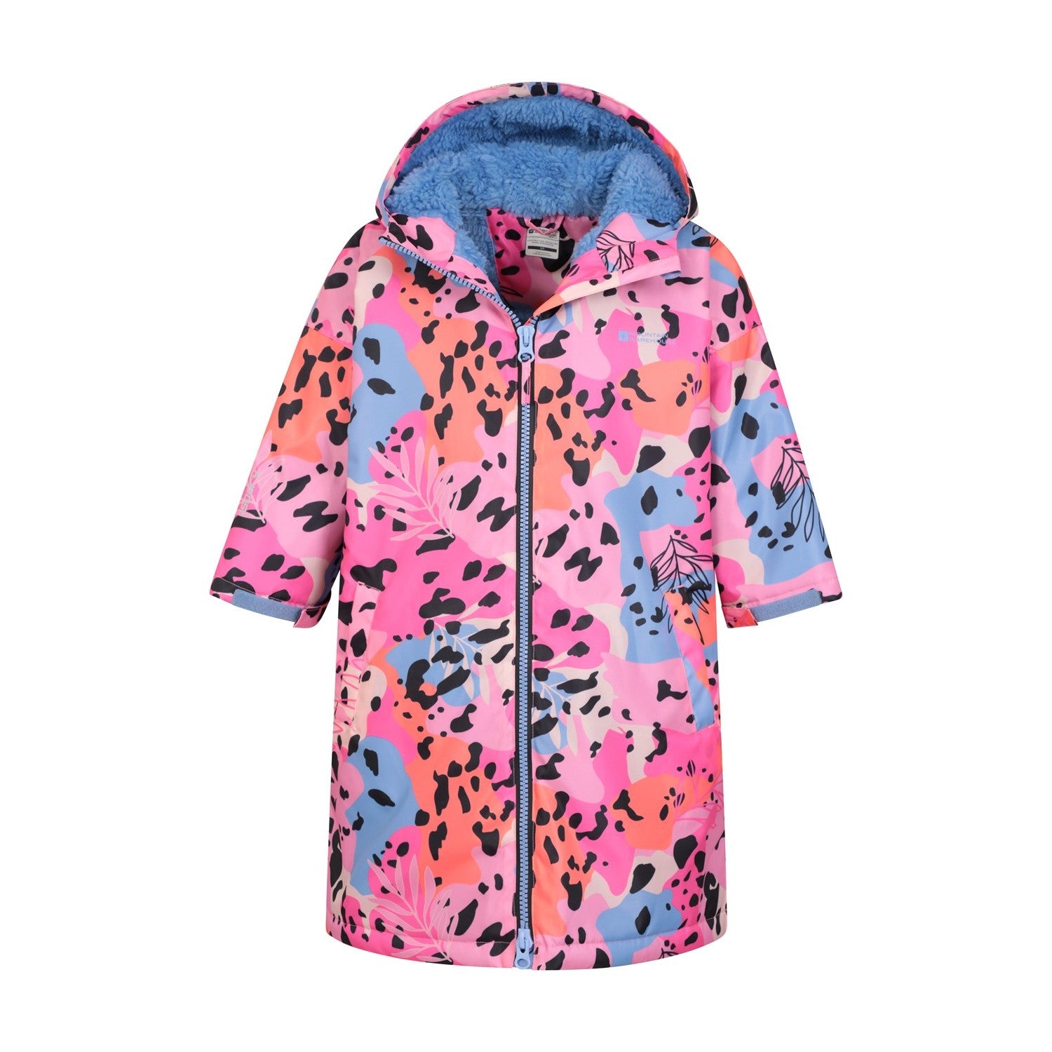Childrens/kids Tidal Leaves Changing Robe | Large | Multi Colour