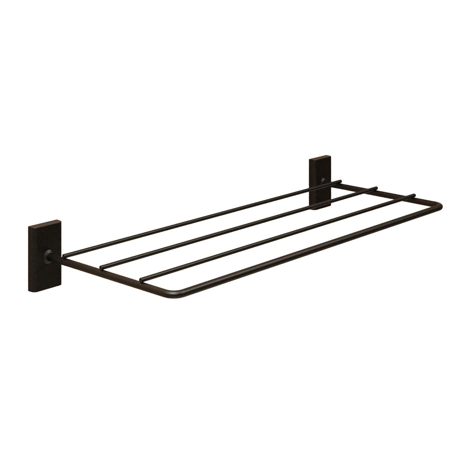 Towel Rack, Screw-in Or Self-adhesive, Matt Black, Next Collection