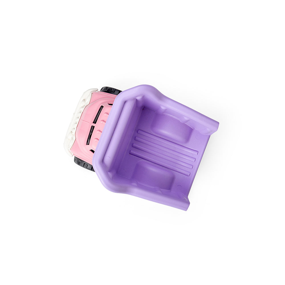 Pink Dumper Truck Toy, Made From 100% Recycled Plastic