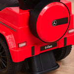 Kids Ride-on Push Car 3 In 1 Benz G350 Baby Floor Slider Walker | Red