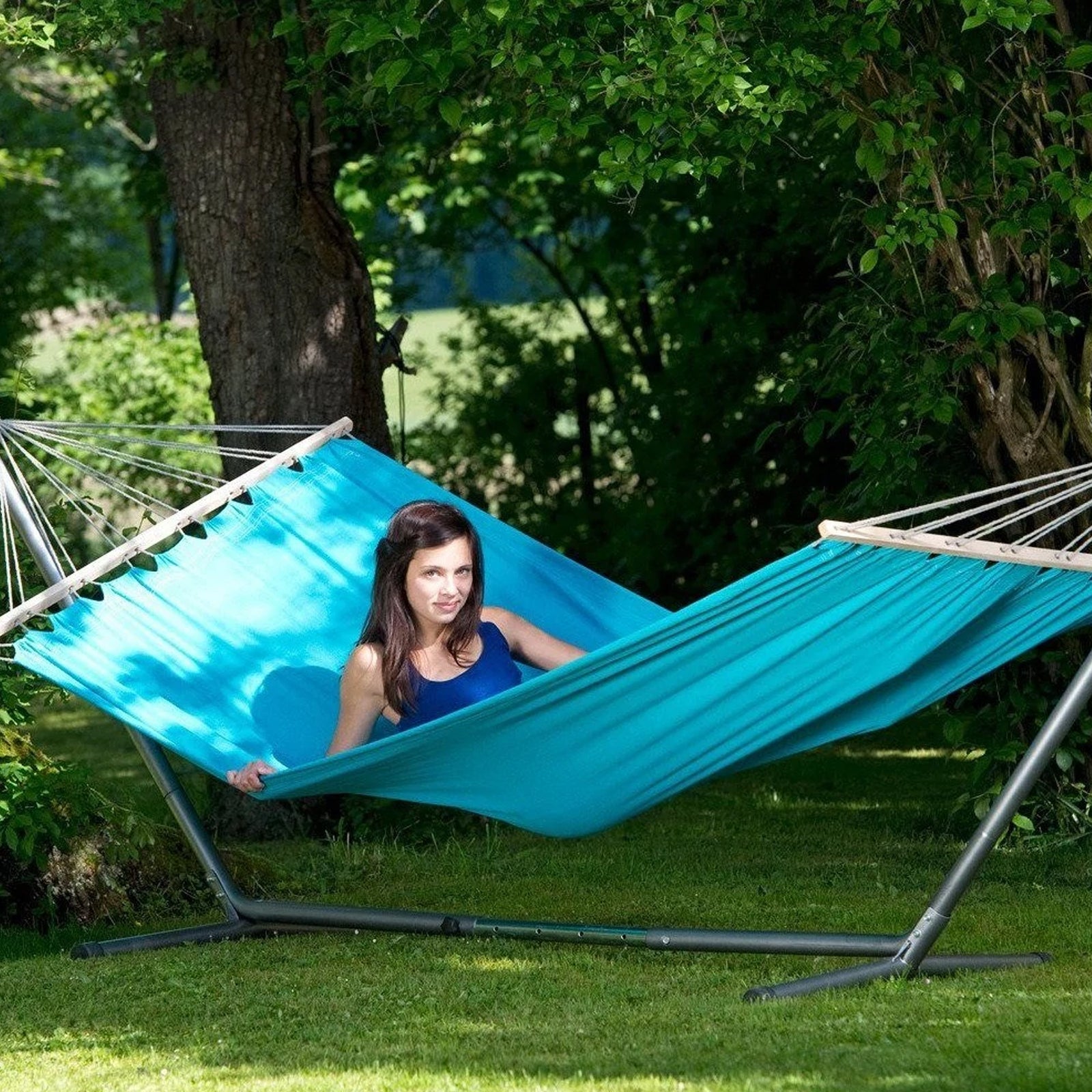 Amazonas Miami Single Hammock - Aqua