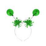 Green Metallic Ball Bopper Headband