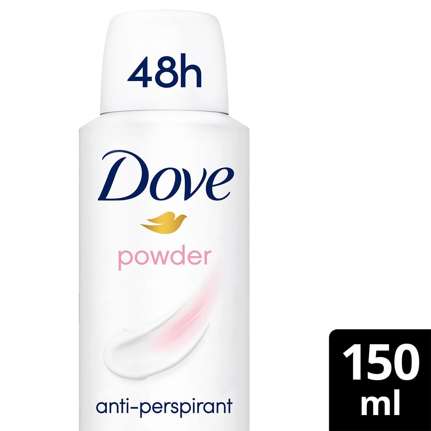 Powder Anti-perspirant With 48h Sweat Protection Deo For Women 150ml, 6pk