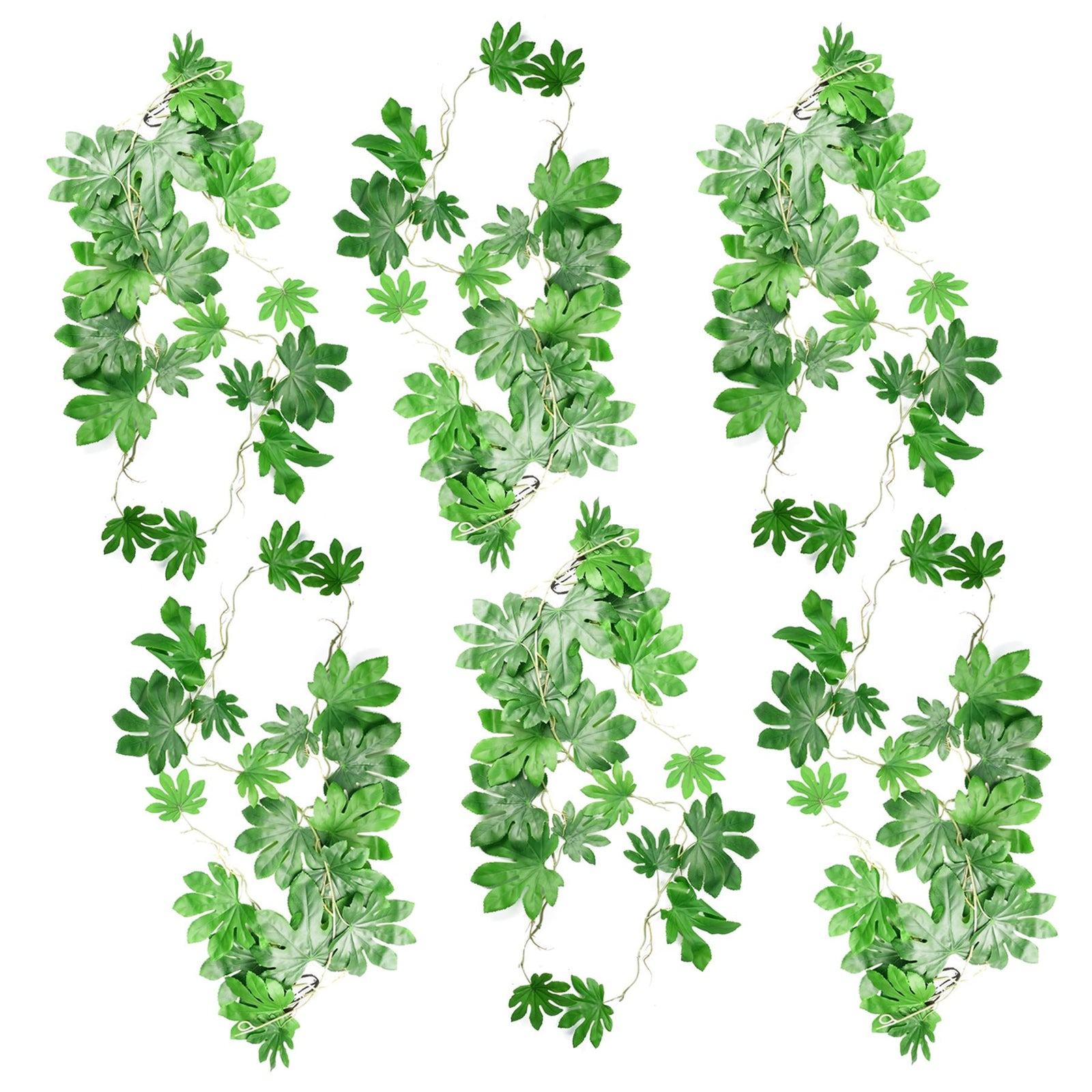 6 X 110cm Artificial Hanging Trailing Aralia Plant