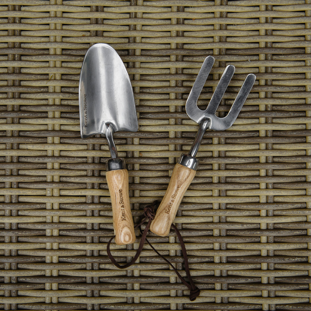 Kids Hand Fork — Stainless Steel Head, Ash Wood Handle, 15-year Guarantee | Small