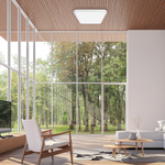 Fabio Led Ceiling Lamp Great Value Stylish Lifetime Light Source | 47cm | White