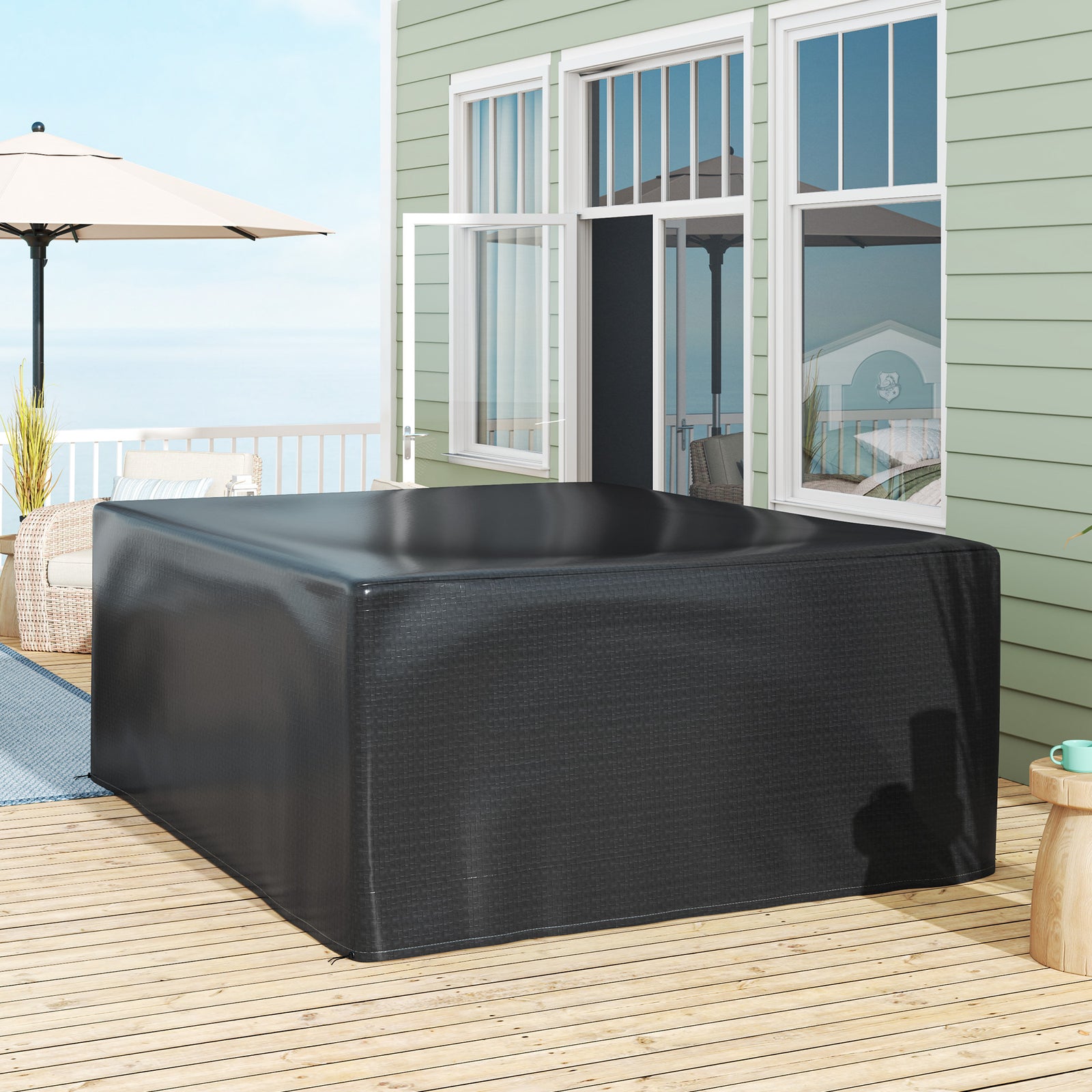 Large Patio Set Cover Outdoor Garden Furniture Cover