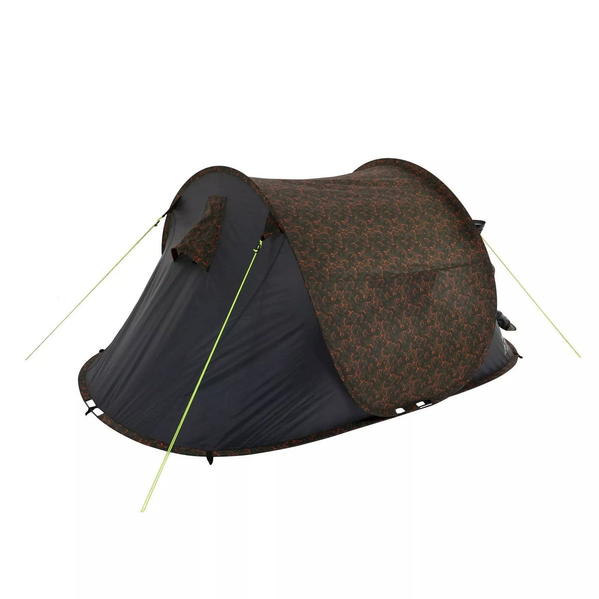 Malawi Camo 2 Person Pop-up Tent | One Size | Orange
