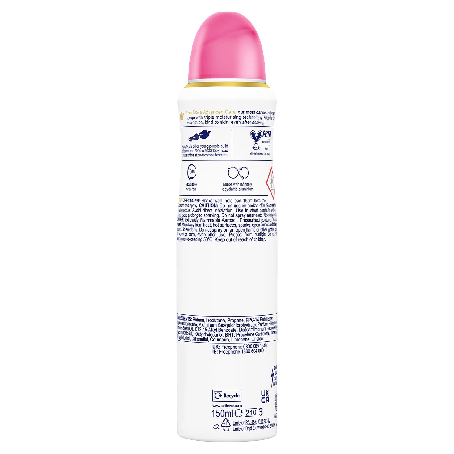 Antiperspirant Advanced Go Fresh Pomegranate & Lemon Deo For Women, 3x150ml