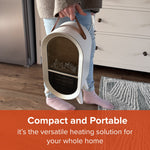 Glow Heat Electric Heater | Black