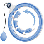 Smart Weighted Hula Hoop With 16 Detachable Knots | Blue