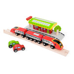 Wooden Replica of the Virgin Train Pendolino