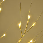 4/5/6ft Artificial White Birch Tree Light | 4ft | White