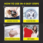 DYLON Washing Machine Fabric Dye Pod 350g For Clothes, 2pk