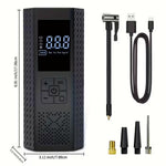 Dyzi 150psi Portable Cordless Tyre Inflator Led Display And Usb Charging