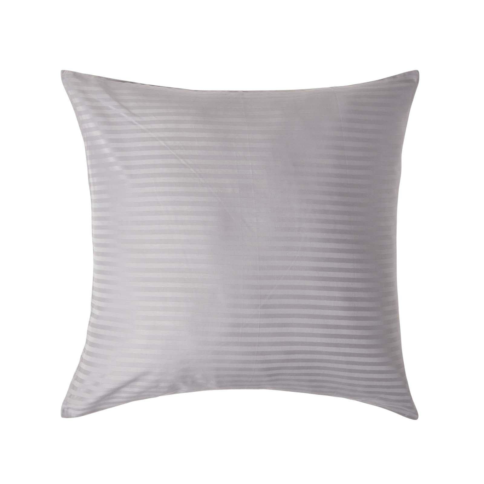 European Size Egyptian Cotton Pillowcase 330 Tc | 80cm x 80cm | Grey