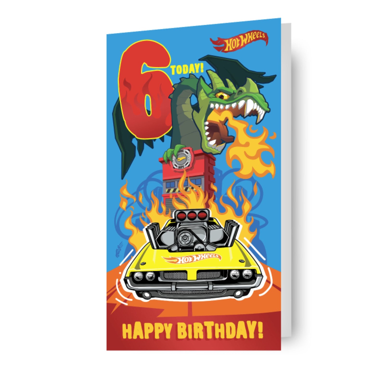 Age 6 Birthday Card Official Product