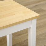 Wood Dining Bench For 2 People