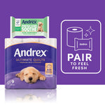 Toilet Rolls X72 Supreme Quilts Fragrance-free 3 Ply Toilet Paper, 3Pk | Set of 3