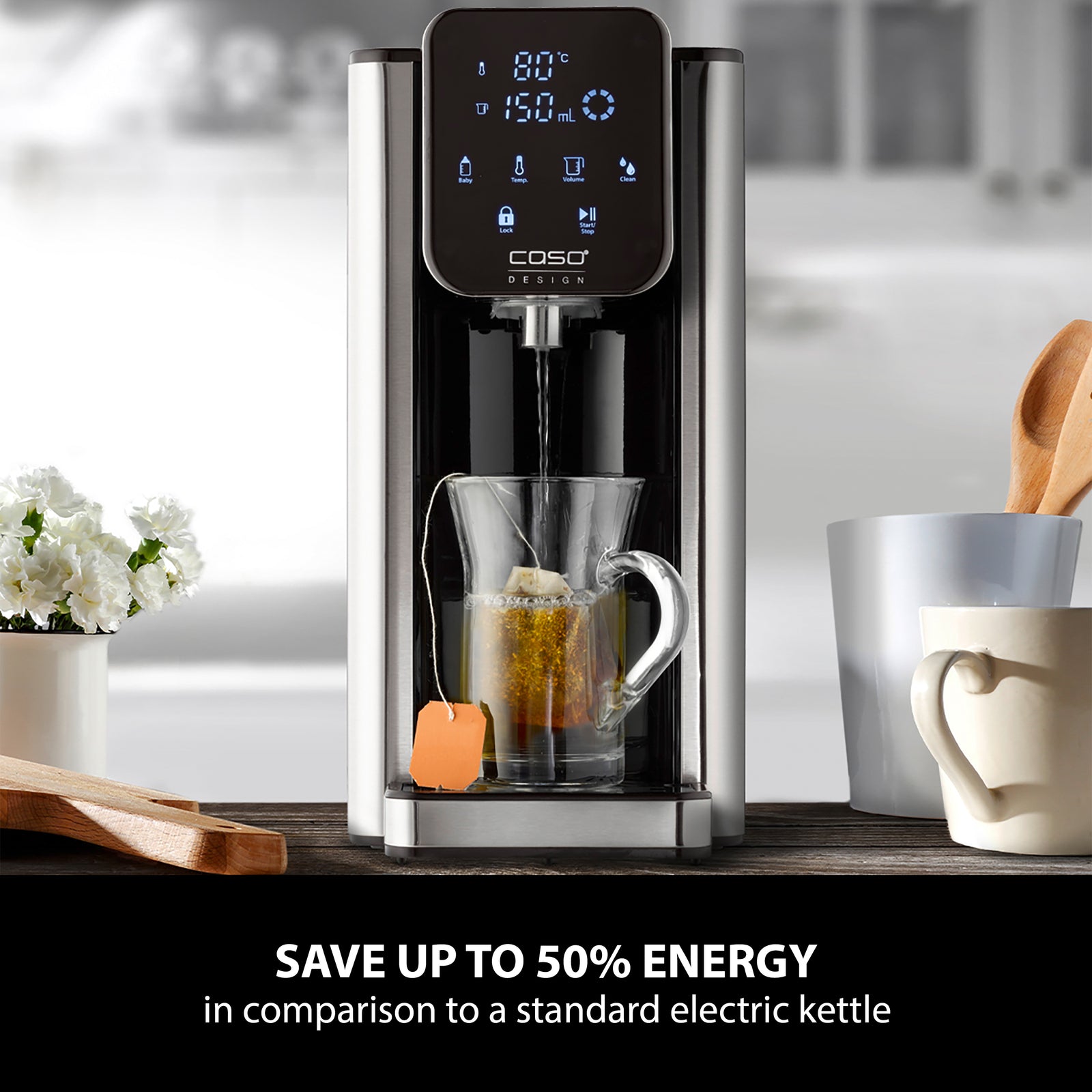 Hw660 Turbo Hot Water Dispenser, 2.7l, Instant Filtered Boiling Water