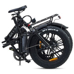 Vester 2025 Folding Bike - Fat Tyre E-bike | One Size | Black
