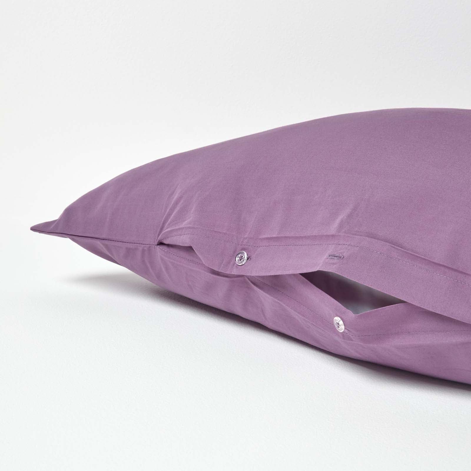Egyptian Cotton V Shaped Pillowcase 200 Tc | V Shape | Grape