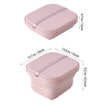 Foldable Foot Spa Massager Pedicure Bath | Pink