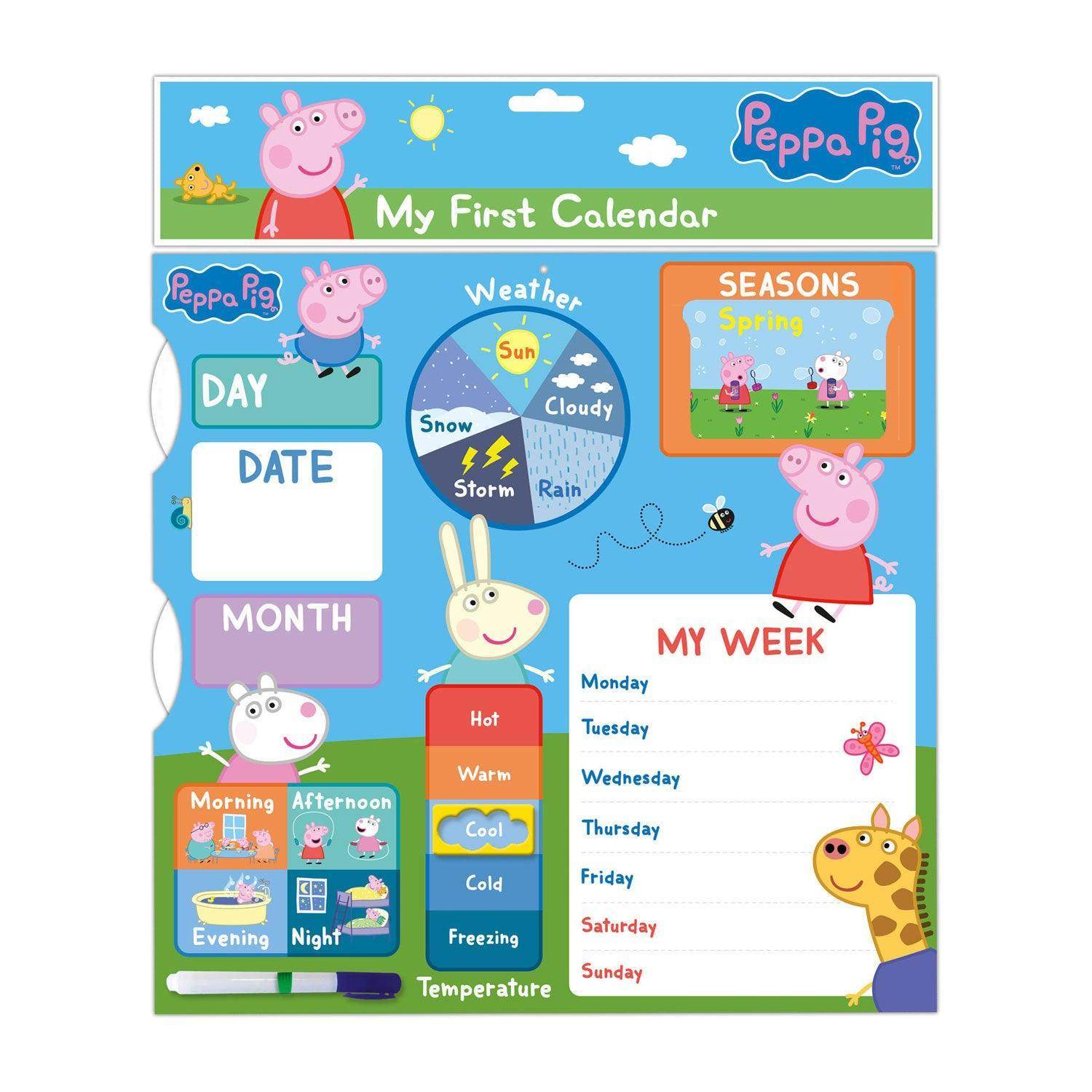 Peppa Pig Peppa Pig My First Activity Calendar Official Product