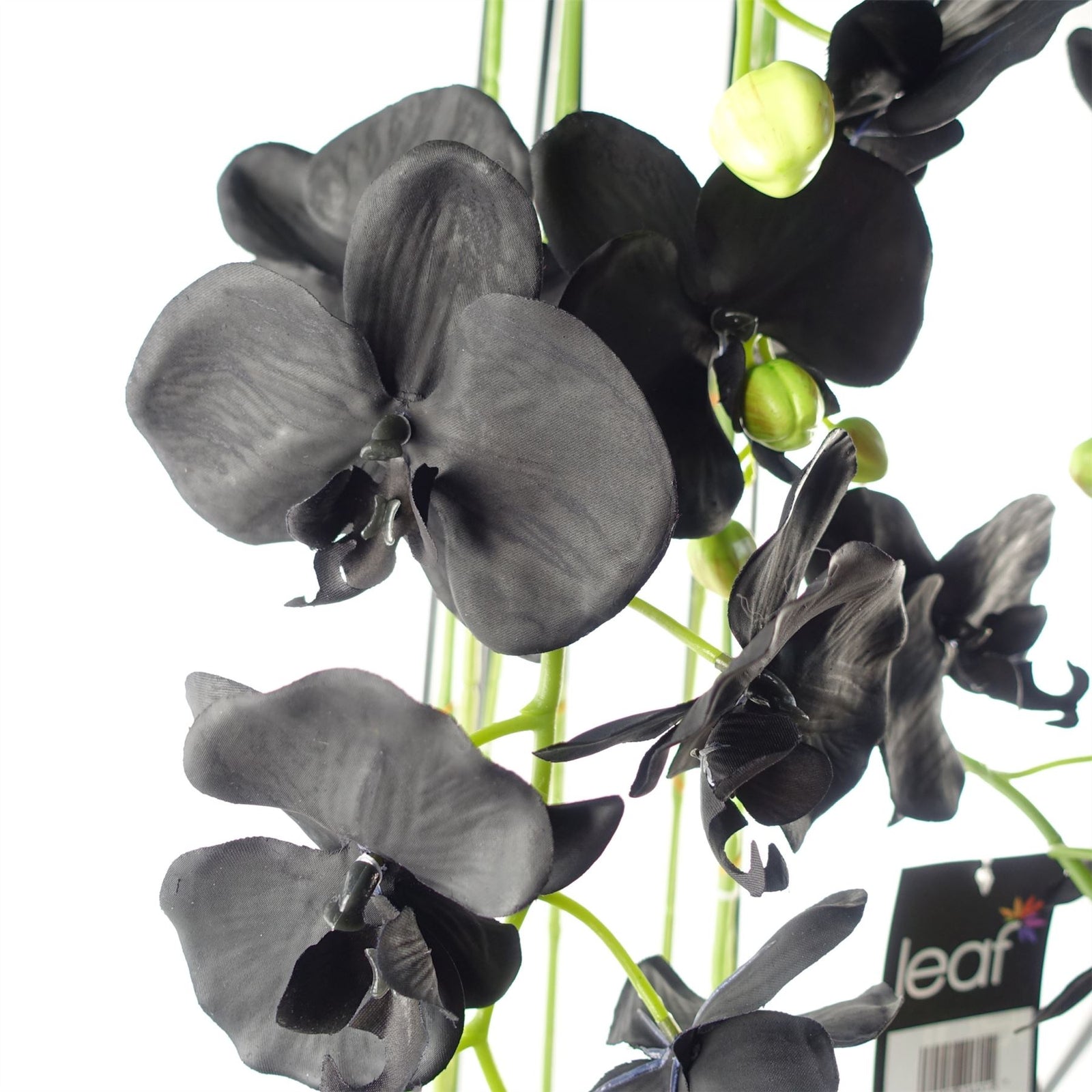 110cm Artificial Black Orchid Plant Artifcial 41 Real Touch Flowers