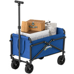 41l Festival Trolley, 60kg Heavy Duty Folding Trolley Cart | Blue