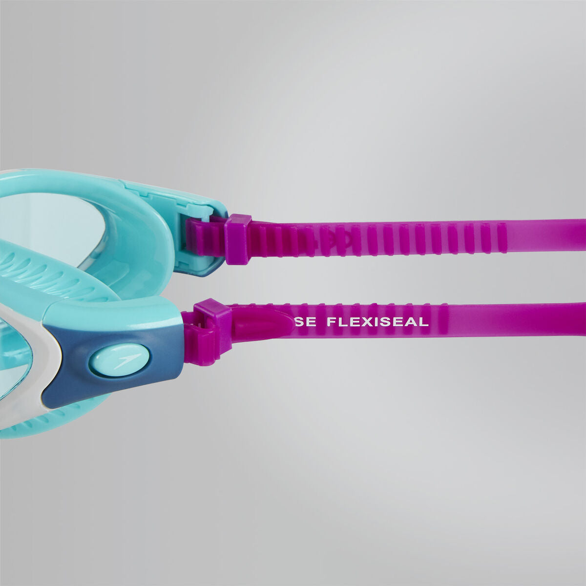 Womens/ladies Futura Biofuse Flexiseal Swimming Goggles | One Size | Purple