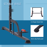 Height Adjustable Power Tower Pull Up Bar For Home Gym | Black