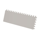 Serrated Design Stainless Steel Concrete Trowel For Tiling Installation
