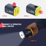 Hillington 3-in-1 Portable Usb Air Pump