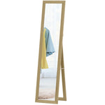 37 X 157 Cm Full Length Mirror With Frame For Bedroom | Natural