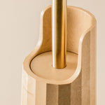 Toilet Brush Beige Recycled Materials Design Avenir Collection