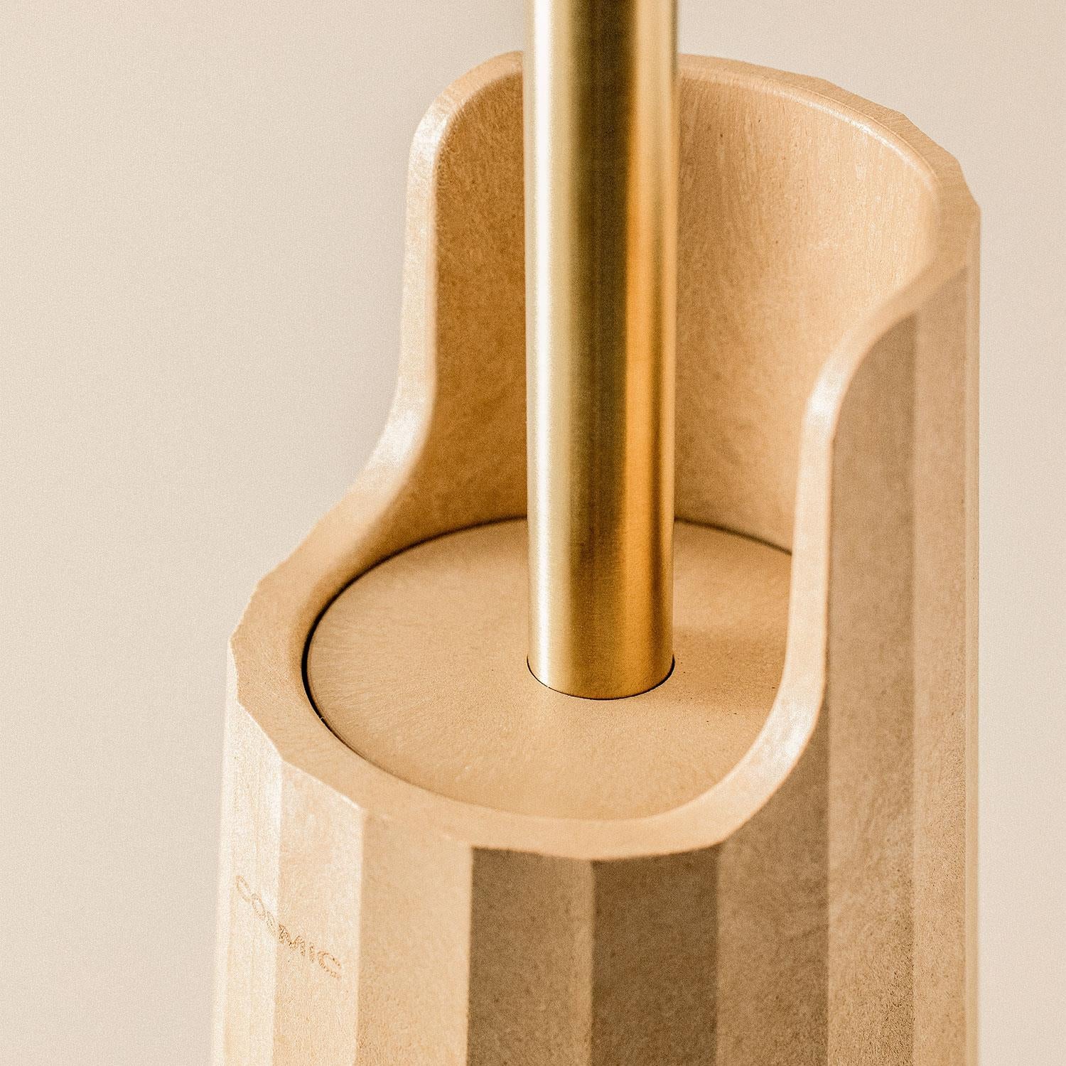 Toilet Brush Beige Recycled Materials Design Avenir Collection