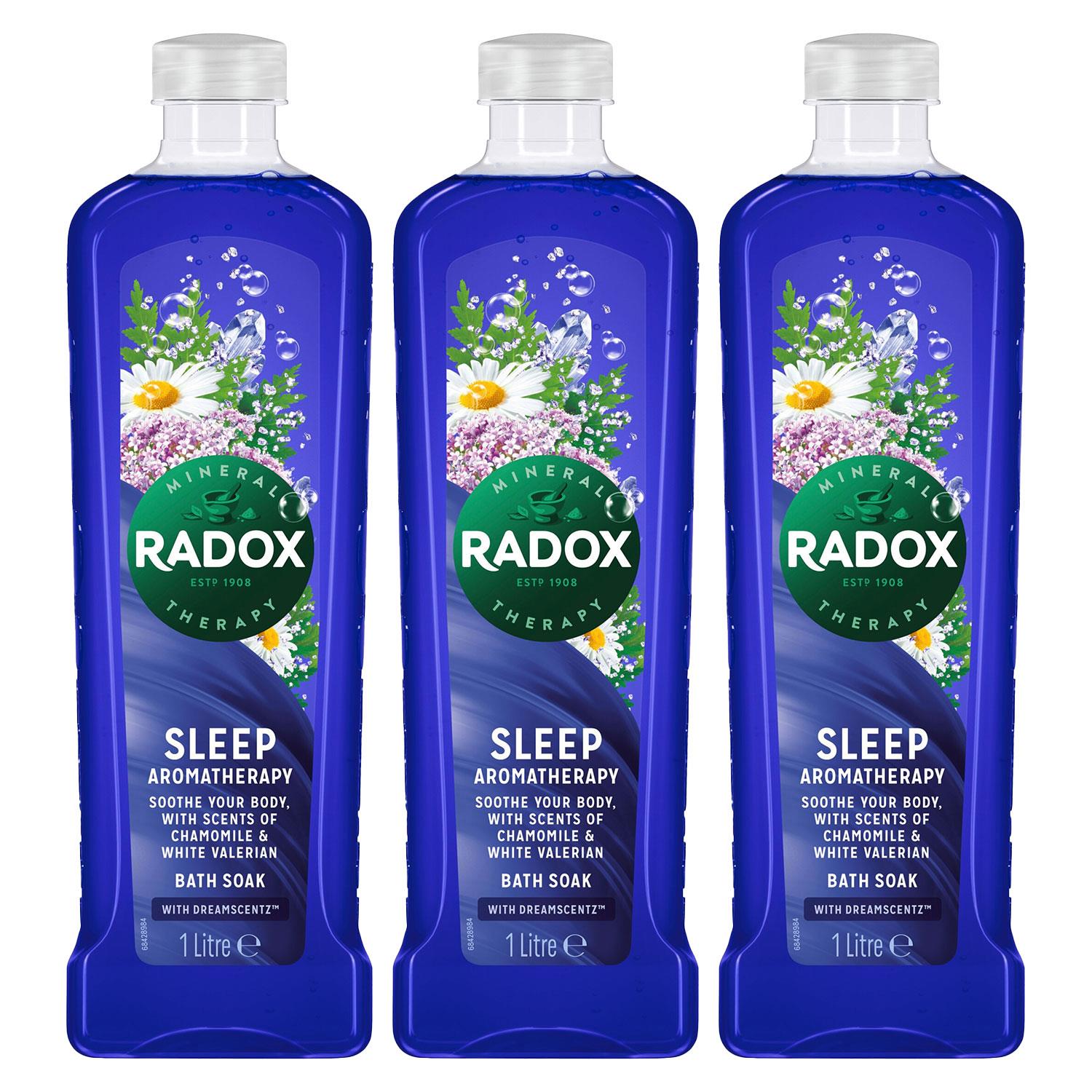 Mineral Therapy Bath Soak Sleep Aromatherapy W/ Dreamscentz Fragrance 3pk, 1l | 3 | Purple