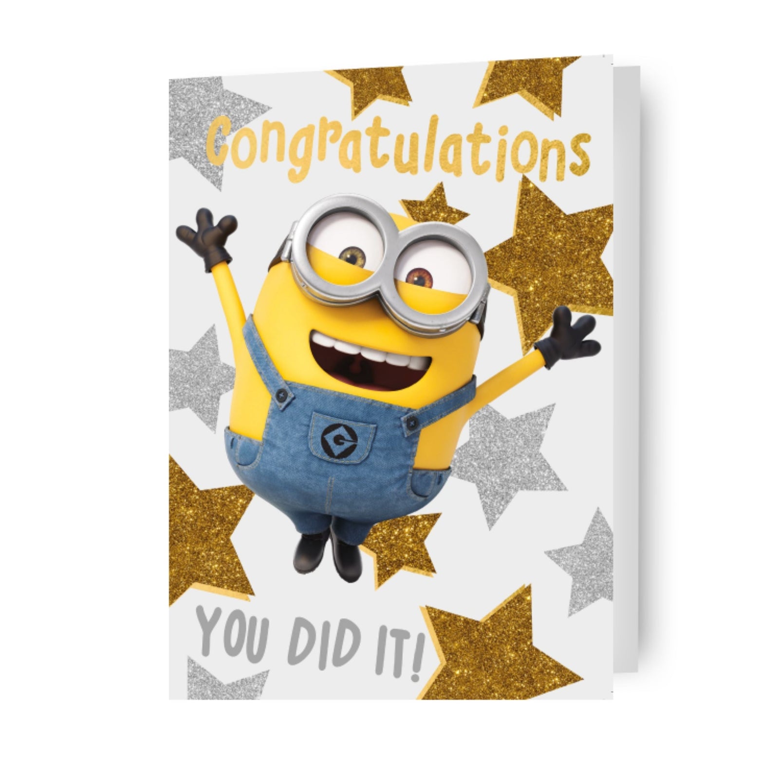 Despicable Me Minions 'you Did It' Congratulations Card Official Product
