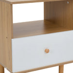Breeins Single-drawer Bedside Table Nightstand