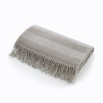 Elgin Supersoft Yarn Dyed Jacquard 130x160cm Throw Blankets | 130cm x 160cm | Natura