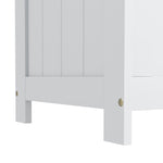 Storage Chest With 2 Safety Hinges, Storage Bench | One Size | White