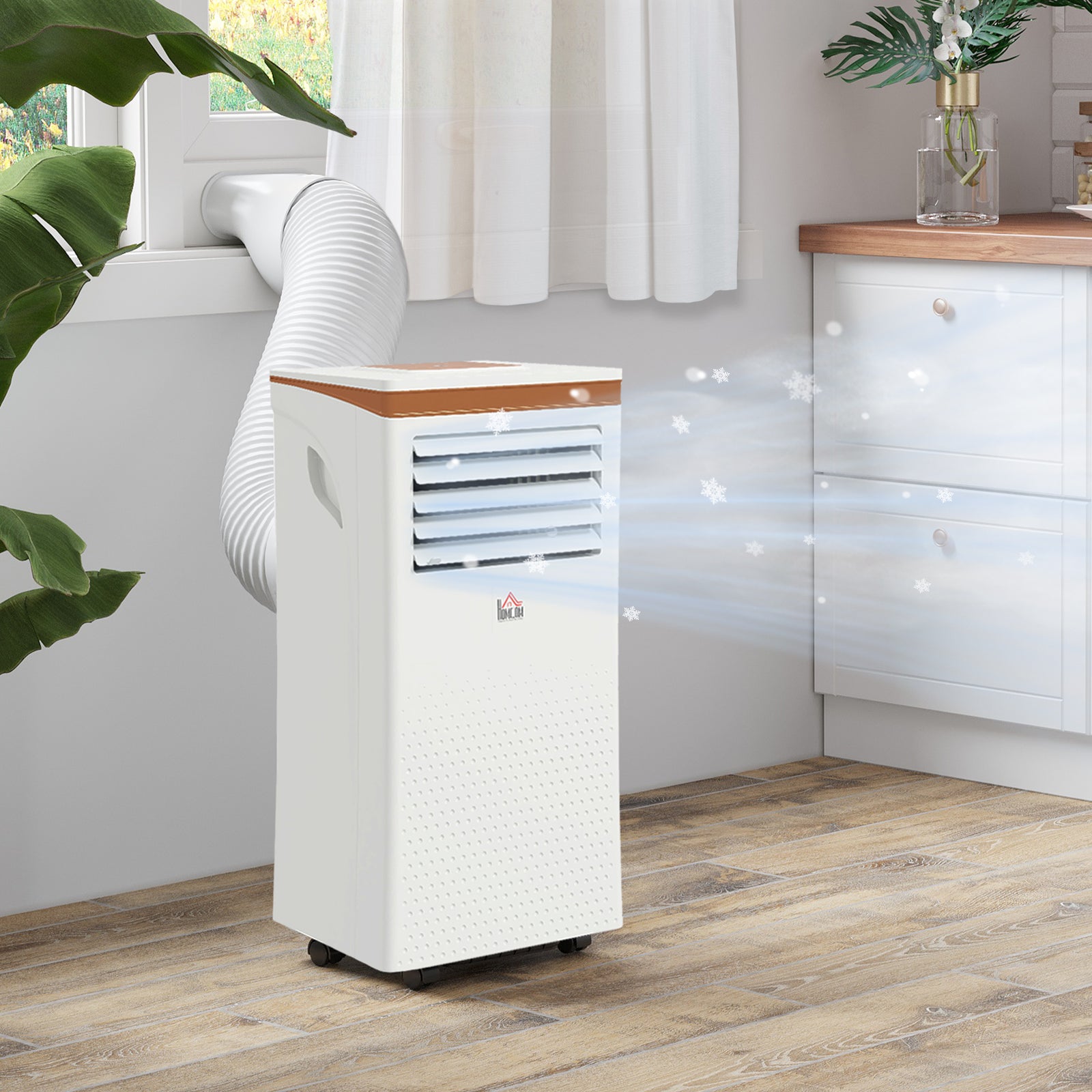 9000 Btu Portable Air Conditioner 4 Modes Led