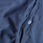 Linen V Shaped Pillowcase | V Shape | Navy Blue