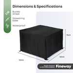 Fineway Heavy Duty Garden Furniture Cover 122x122x76cm