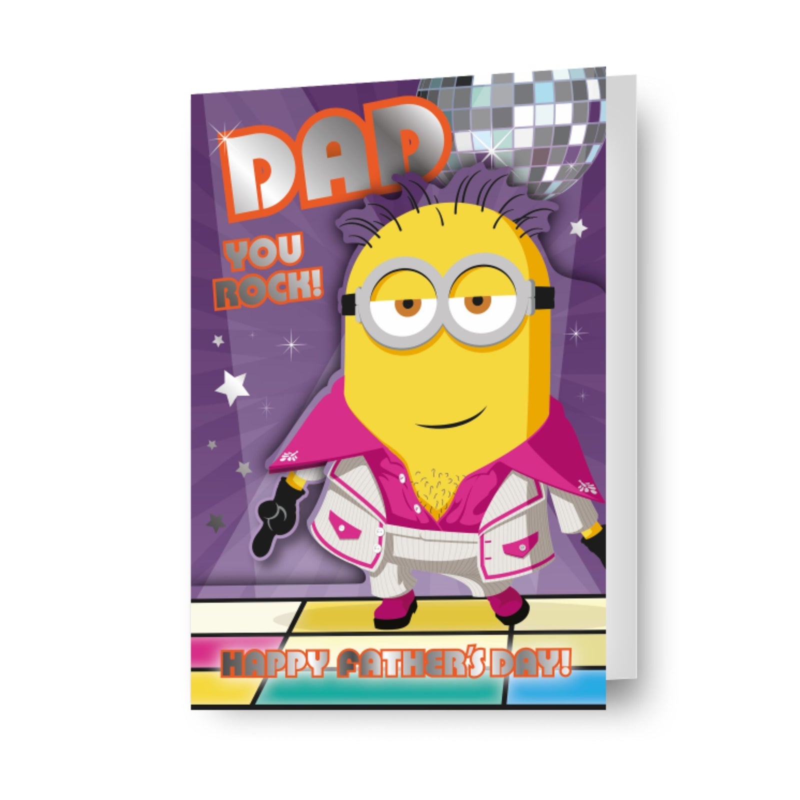 Minions 'you Rock' Father's Day Card Official Product