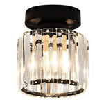 Bath Plus TB+ Modern Semi Flush Glass Ceiling Light