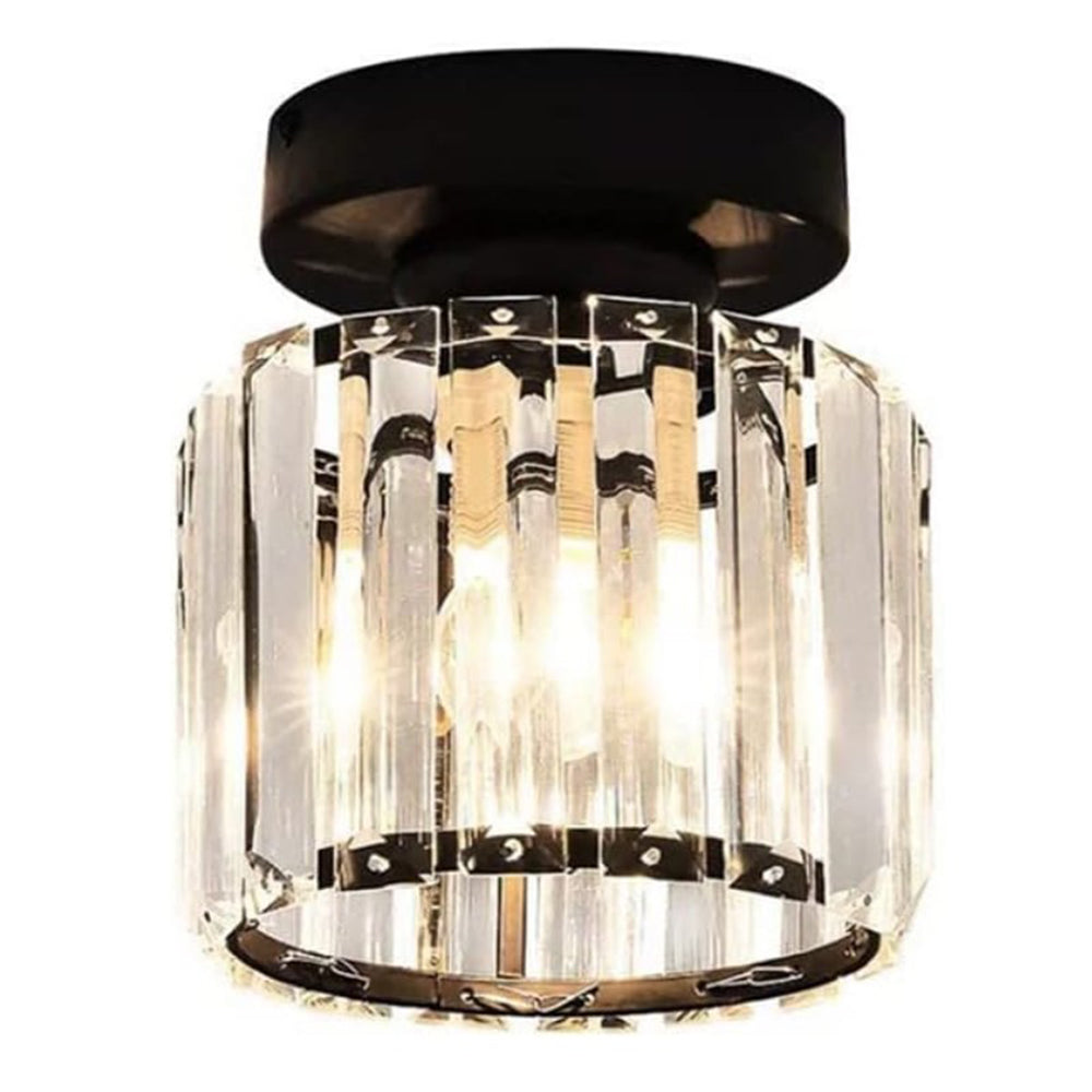 Bath Plus TB+ Modern Semi Flush Glass Ceiling Light
