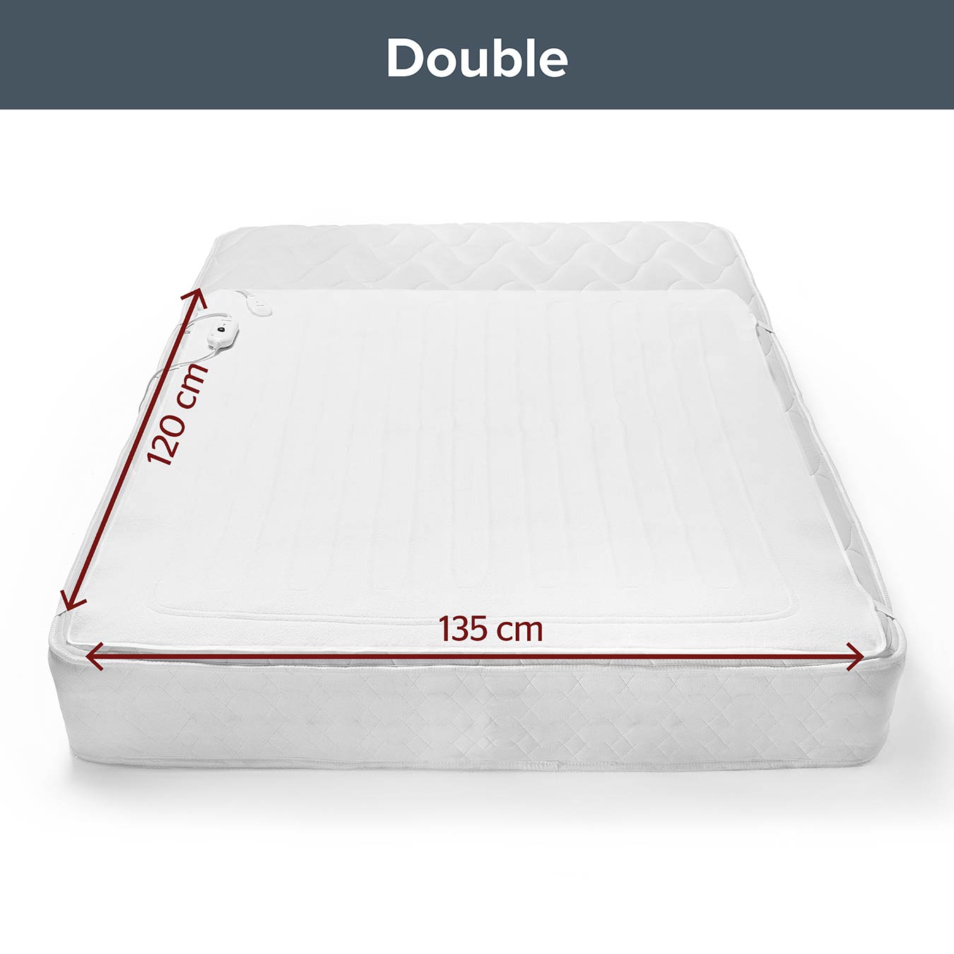 Teddy Fleece Electric Blanket | Double