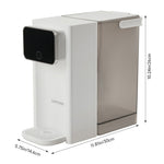 2200w Instant Hot Water Dispenser With Removable 3l Tank And Drip Tray